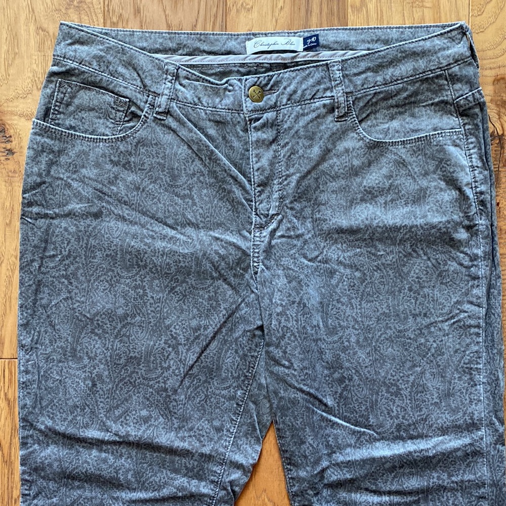 Christopher blue sz 10 Sophia MID-RISE skinny silhouette pants/jeans - Picture 8 of 15